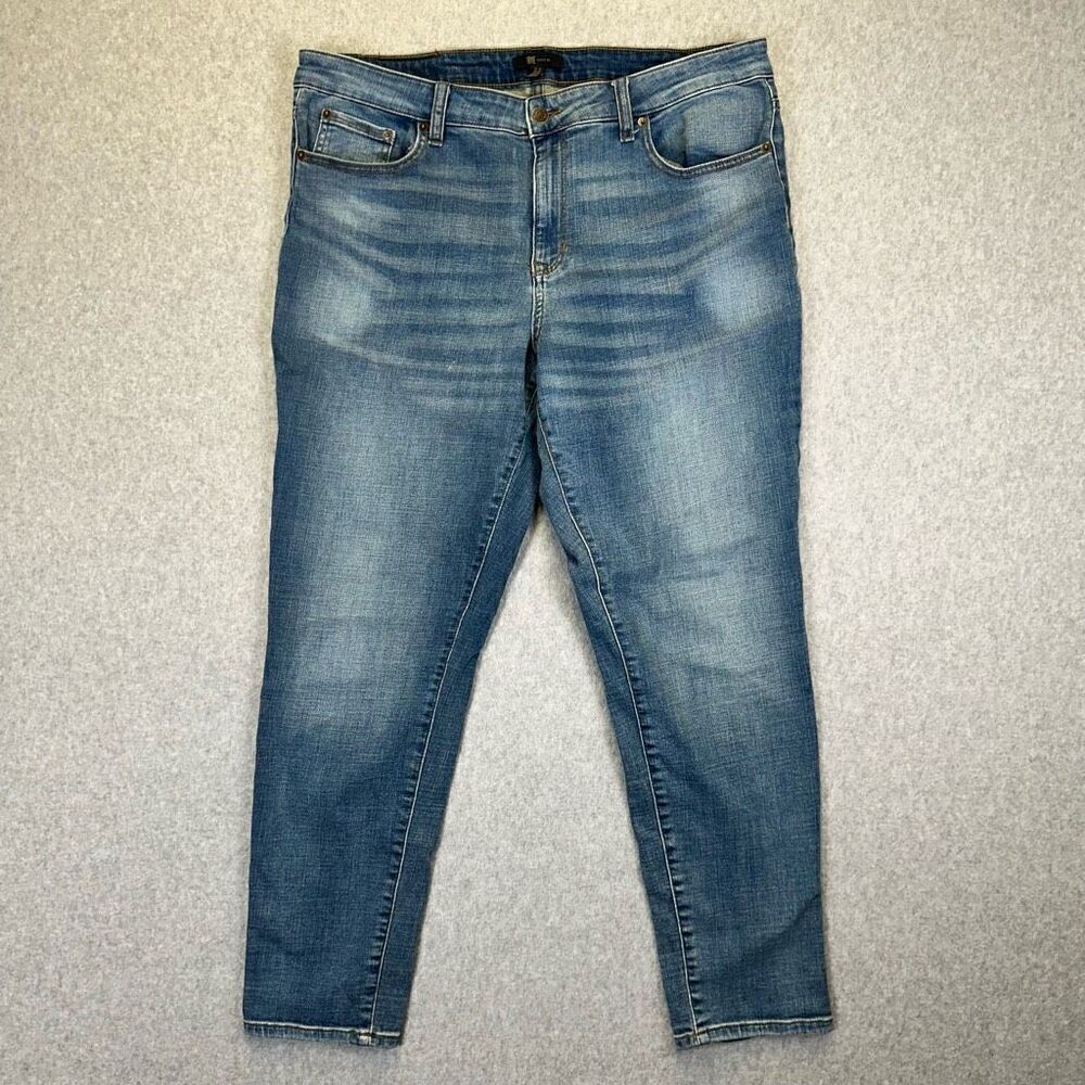Frye Women’s Size 16 Skinny Jeans Blue Medium Wash Denim Stretch Plus Size